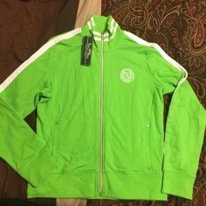 New Ralph Lauren full zip jacket size L.